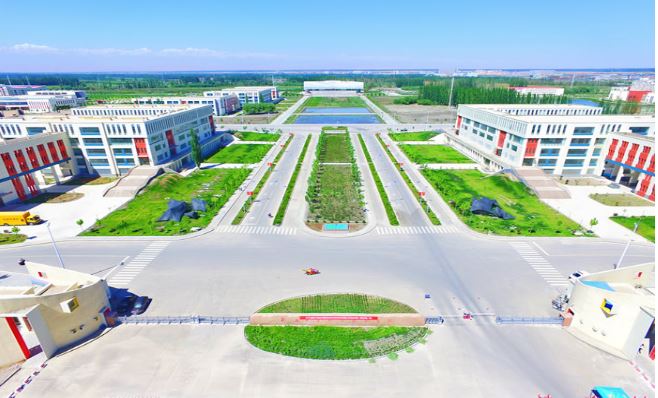 新疆大学科学技术学院校园景料