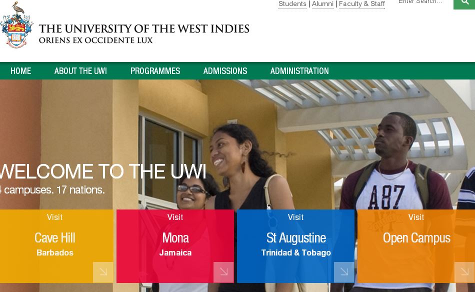 西印度大学，西印度群岛大学，University of the West Indies