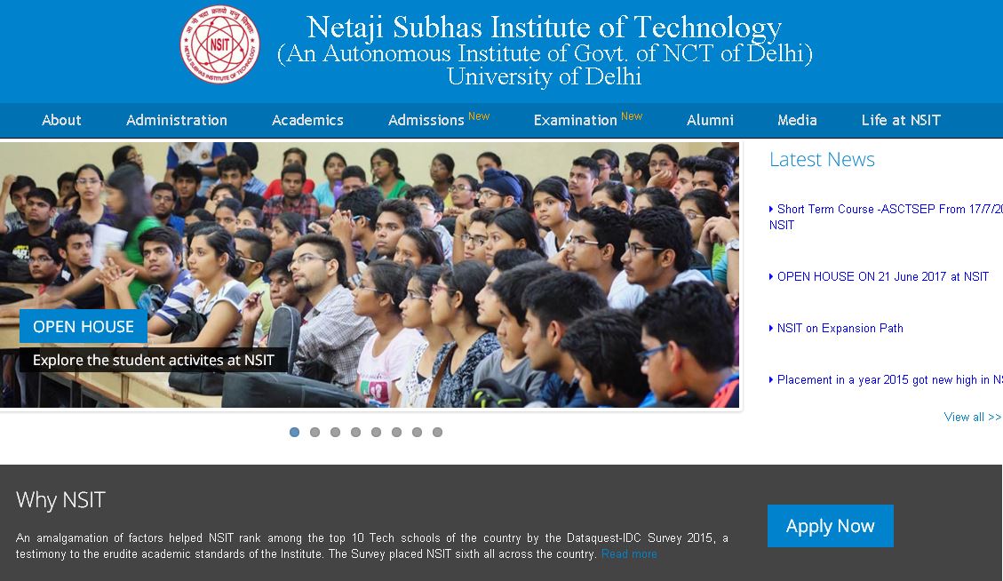 印度内达吉苏巴斯技术大学