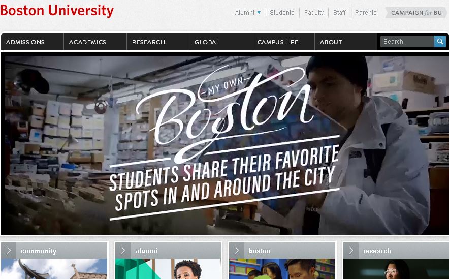 波士顿大学 Boston University