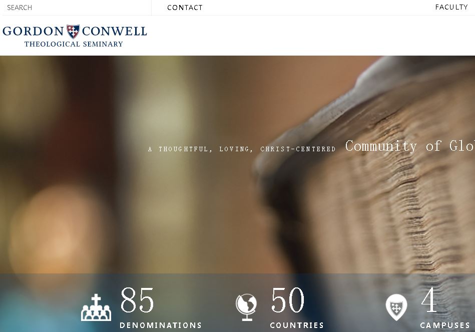 戈登康维尔神学院南汉密尔顿Gordon-Conwell Theological Seminary