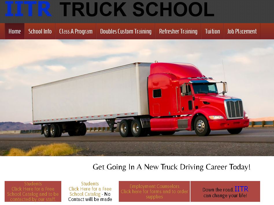 卡车驾驶学校克拉卡马斯IITR Truck Driving School Clackamas