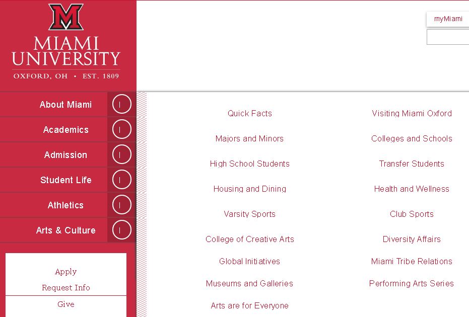迈阿密大学牛津Miami University of Ohio Oxford